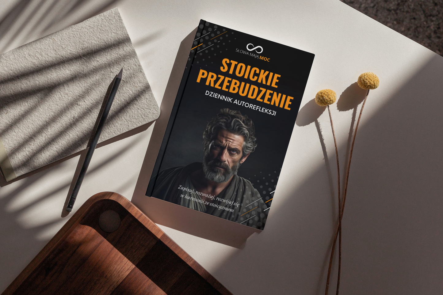 Stoickie Przebudzenie - książka, planer do autorefleksji 2 w 1. WYPRZEDAŻ OSTATNIE SZTUKI