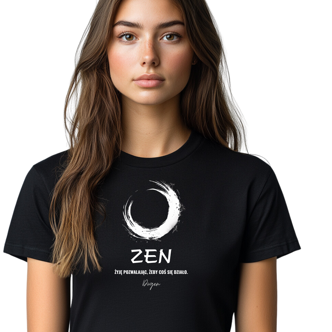 Koszulka z cytatem Zen