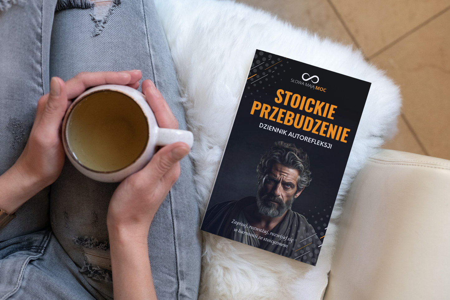 Stoickie Przebudzenie - książka, planer do autorefleksji 2 w 1. WYPRZEDAŻ OSTATNIE SZTUKI