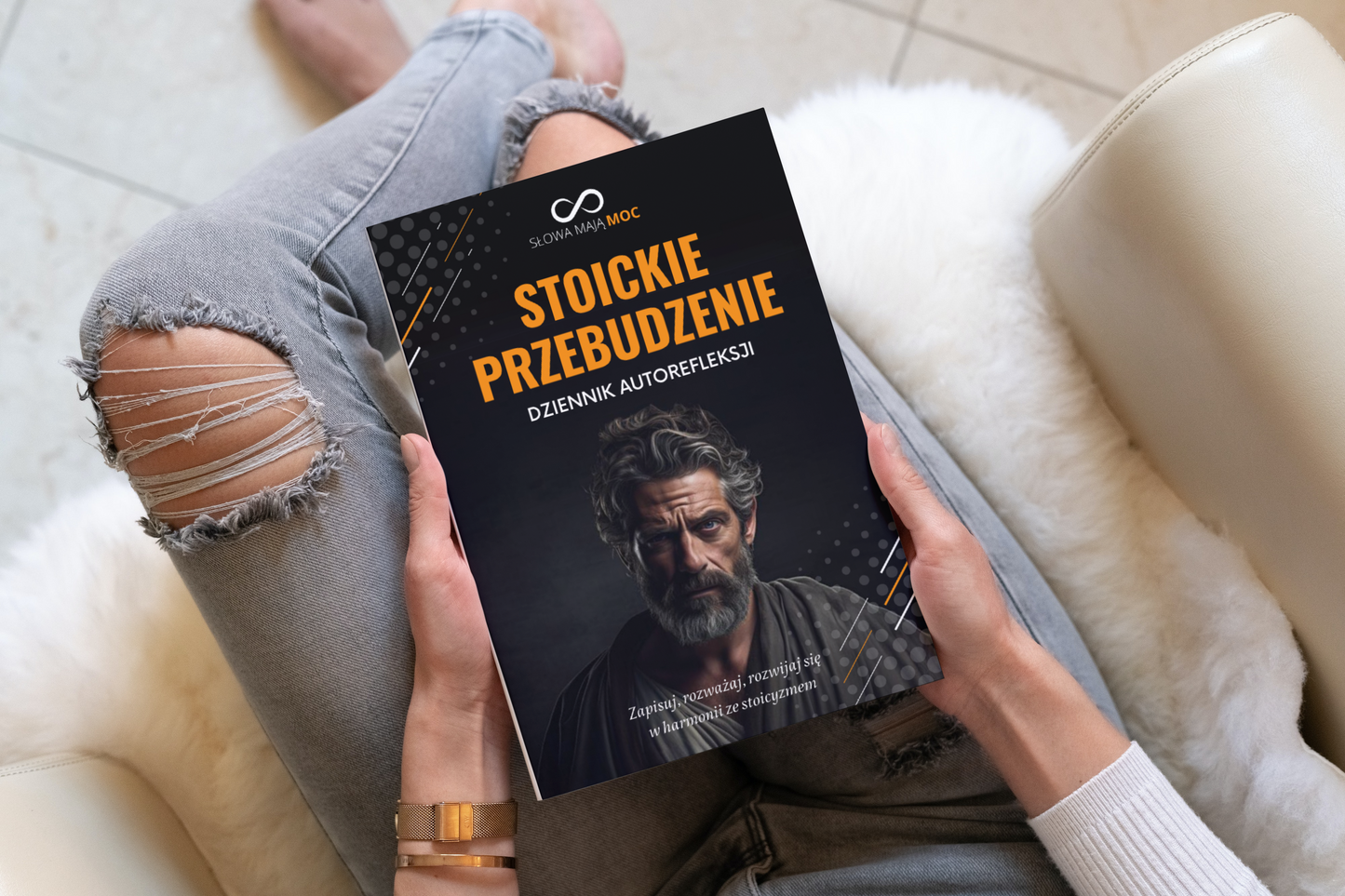 Stoickie Przebudzenie - książka, planer do autorefleksji 2 w 1. WYPRZEDAŻ OSTATNIE SZTUKI