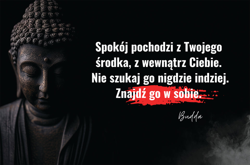 Magnes z cytatem Buddy