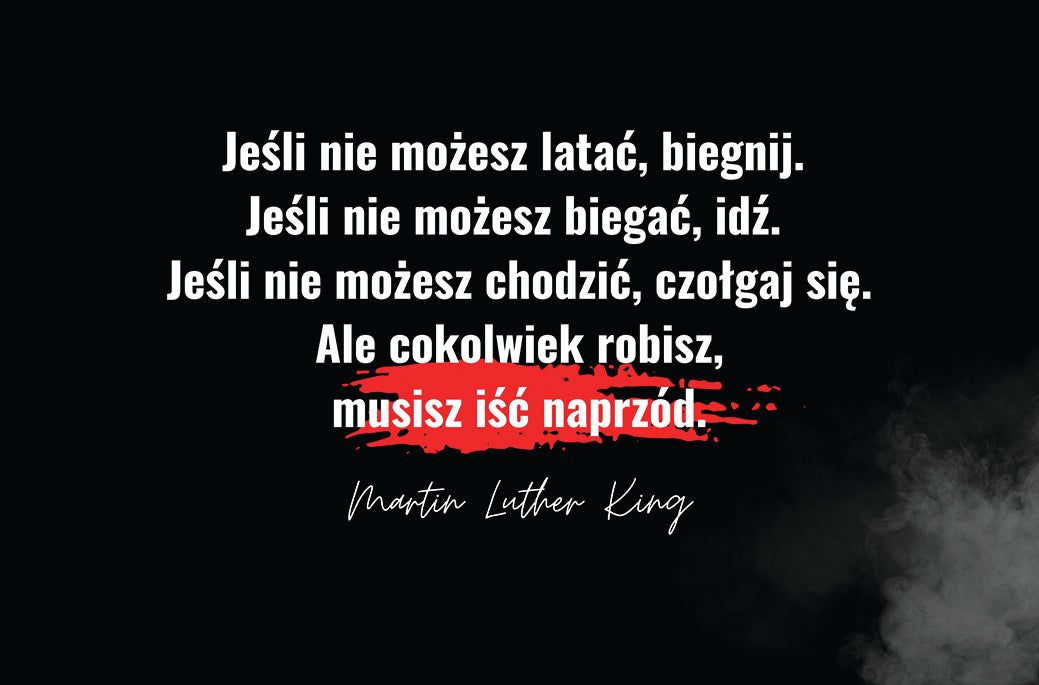 Magnes z cytatem Martina Luthera Kinga